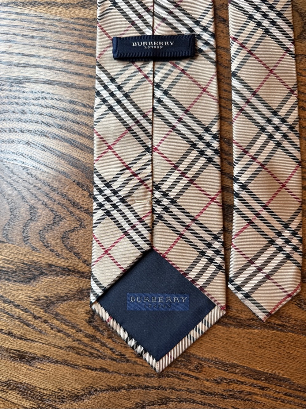 Burberry Nova check silk Men's Tie